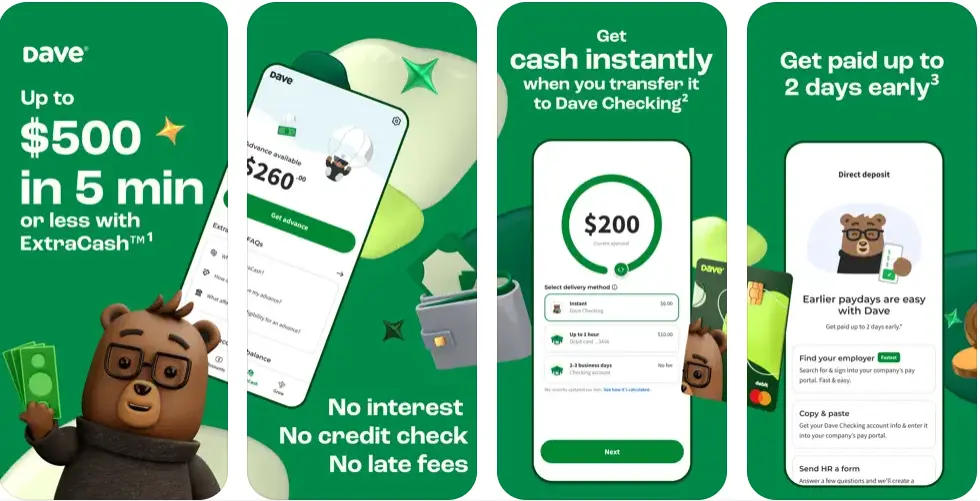 Dave Cash Advance App